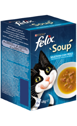 Felix Soup Original Seleção de Peixe | Wet (Saqueta)
