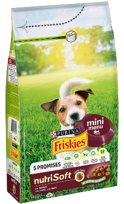 Friskies Cão Mini Menu Nutri Soft | Carne de Vaca