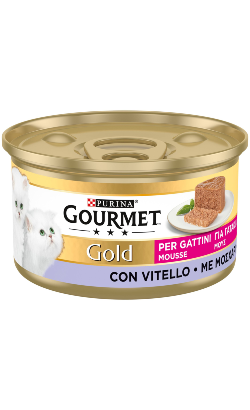 Gourmet Gold Kitten Mousse de Vitela | Wet (Lata)