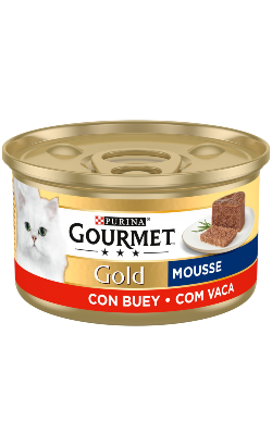 Gourmet Gold Mousse de Carne de Vaca | Wet (Lata)