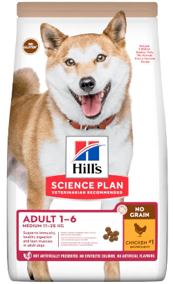 Hills Science Plan Adult Medium No Grain with Chicken