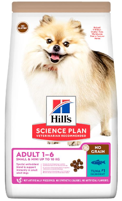Hills Science Plan Adult Small & Mini No Grain with Tuna Hills Science Plan Adult Small & Mini No Grain with Tuna