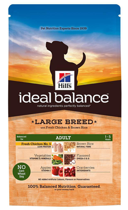 Hills Ideal Balance Dog Adult Large Breed with Fresh Chicken & Brown Rice Hills Ideal Balance Dog Adult Large Breed with Fresh Chicken & Brown Rice