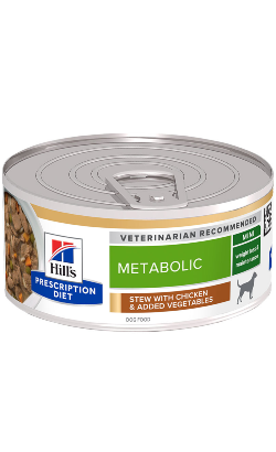 Hills Prescription Diet Canine Metabolic Stew Chicken & Vegetables | Wet (Lata)