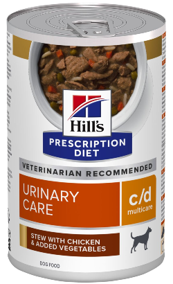 Hills Prescription Diet Canine c/d Multicare Stew with Chicken & Vegetables| Wet (Lata)