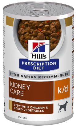 Hills Prescription Diet Canine k/d Stew Chicken & Vegetables | Wet (Lata)