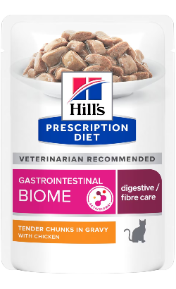 Hills Prescription Diet Feline GI Biome Chicken in Gravy | Wet (Saqueta)