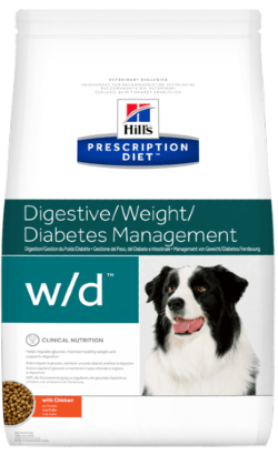 Hills Prescription Diet Canine w/d with Chicken