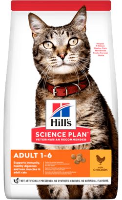 Hills Science Plan Adult Cat with Chicken