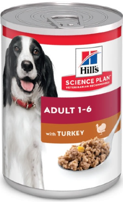 Hills Science Plan Dog Adult Turkey | Wet (Lata)