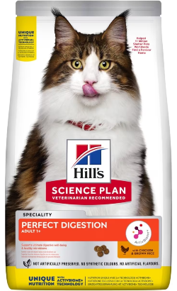 Hills Science Plan Cat Perfect Digestion Adult with Chicken	