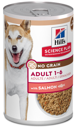 Hills Science Plan Dog Adult No Grain with Salmon | Wet (Lata)