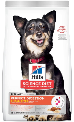Hills Science Plan Dog Perfect Digestion Small & Mini Adult with Chicken