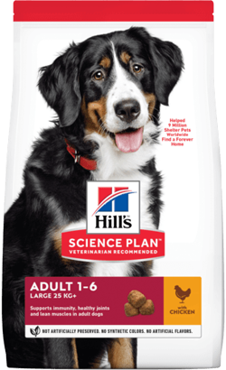 Hills Science Plan Dog Adult Large Breed with Chicken