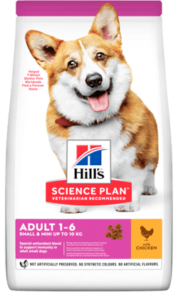 Hills Science Plan Dog Small & Mini Adult with Chicken