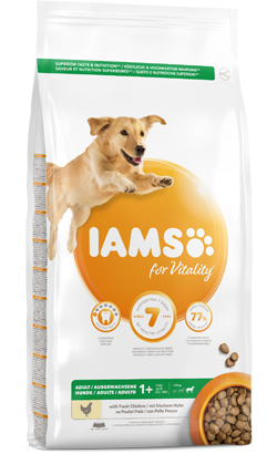 Iams for Vitality Adult Large Breed Dog Food with Fresh Chicken
