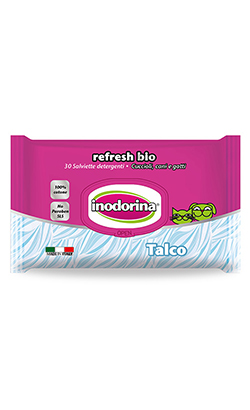 Inodorina Toalhetes Refresh Bio | Talco