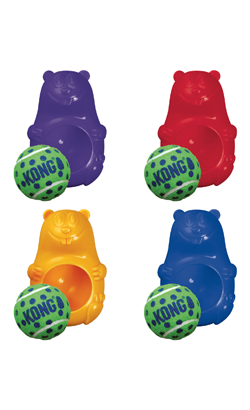 Kong Tennis Pals Beaver Large - Cores Sortidas