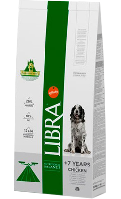 Libra Dog Senior +7 Years