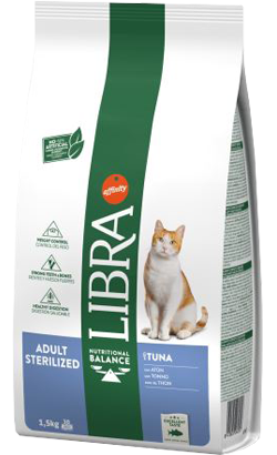 Libra Cat Sterilized Tuna & Barley