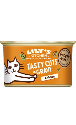 Lilys Kitchen Cat Tasty Cuts Adult Chicken in Gravy | Wet (Lata)