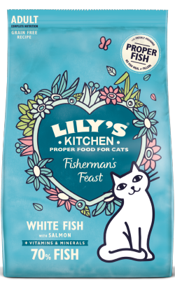 Ração para Gatos Lilys Kitchen Cat Adult Fishermans Feast Ração para Gatos Lilys Kitchen Cat Adult Fishermans Feast - Alimentação e Ração Regular para Gatos