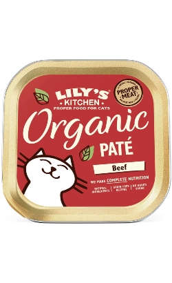 Ração húmida para Gatos Lilys Kitchen Cat Adult Organic Paté Beef | Wet (Terrina) Alimento húmido para Gatos Lilys Kitchen Cat Adult Organic Paté Beef | Wet (Terrina) - Alimentação e Ração Regular para Gatos
