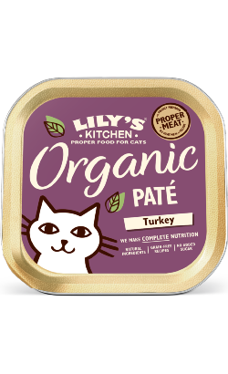 Lilys Kitchen Cat Adult Organic Paté Turkey | Wet (Terrina)