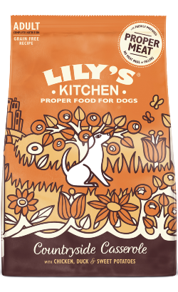 Lilys Kitchen Dog Adult Countryside Casserole with Chicken, Duck and Sweet Potatoes