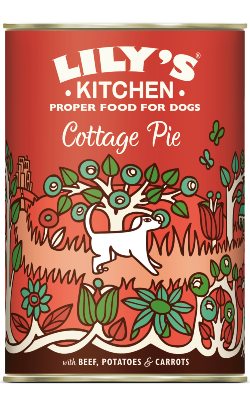Lilys Kitchen Dog Cottage Pie with Beef, Potatoes and Carrots | Wet (Lata)