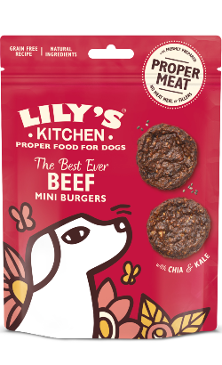 Lilys Kitchen Dog Treats Beef Mini Burgers