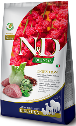 N&D Quinoa Dog Digestion Lamb Adult All Breeds