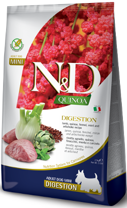 N&D Quinoa Dog Digestion Lamb Mini Adult N&D Quinoa Dog Digestion Lamb Mini Adult