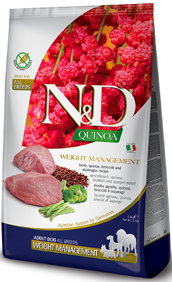 N&D Quinoa Dog Weight Management Lamb All Breeds