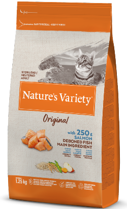 Natures Variety Cat Original Sterilized Salmão 