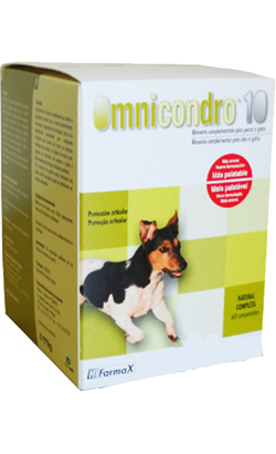 Comprimidos Omnicondro 10 para cão Comprimidos Omnicondro 10 para cão - Saúde para Cães