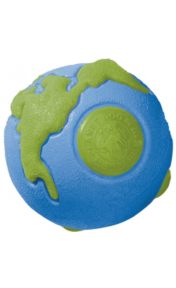 Brinquedo para cão Planet Dog Orbee-Tuff Planet Ball Blue/Green Brinquedo para cão Planet Dog Orbee-Tuff Planet Ball Blue/Green - Produtos & Acessórios - Brinquedos para Cães