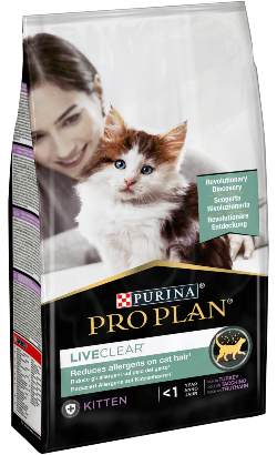 Pro Plan Cat Liveclear Kitten Turkey