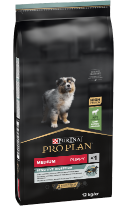 Pro Plan Dog Medium Puppy Sensitive Digestion Lamb