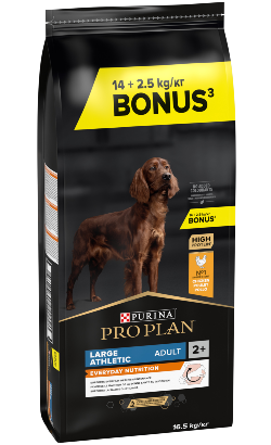 Pro Plan Dog Everyday Nutrition Large Athletic Adult Chicken Bónus