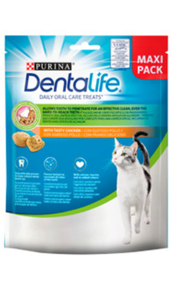Biscoitos Purina Dentalife para Gato Maxipack Chicken Biscoitos Purina Dentalife Cat Maxipack Chicken para Gato - Biscoitos & Snacks