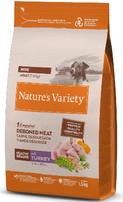 Ração para Cão Natures Variety Dog Healthy Grains Mini Adulto Peru Ração para Cão Natures Variety Dog Original No Grain Mini Adulto Peru - Alimentação e Rações para Cães