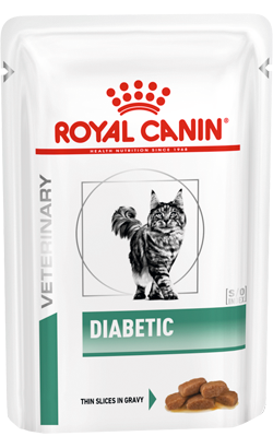 Royal Canin Vet Diabetic Feline in Gravy | Wet (Saqueta)