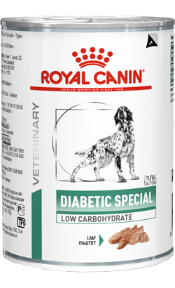 Royal Canin Vet Diabetic Special Low Carbohydrate Canine in Loaf | Wet (Lata)
