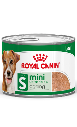 Ração húmida para Cão Royal Canin Dog Mini Ageing 8+ Loaf | Wet (Lata) Ração húmida para Cão Royal Canin Dog Mini Ageing 8+ Loaf | Wet (Lata) - Alimentação e Rações para Cães