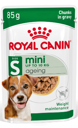 Ração húmida para Cão Royal Canin Dog Mini Ageing 12+ | Wet (Saqueta) Ração húmida para Cão Royal Canin Dog Mini Ageing 12+ | Wet (Saqueta) - Alimentação e Rações para Cães