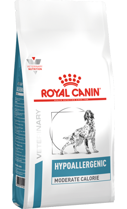 Royal Canin Vet Hypoallergenic Moderate Calorie Canine