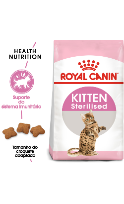 Ração para Gatos Royal Canin Cat Kitten Sterilised Ração para Gatos Royal Canin Cat Kitten Sterilised - Alimentação e Ração Regular para Gatos