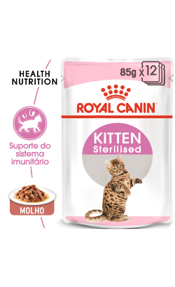 Royal Canin Cat Kitten Sterilised in Gravy | Wet (Saqueta)