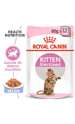 Royal Canin Cat Kitten Sterilised in Jelly | Wet (Saqueta)